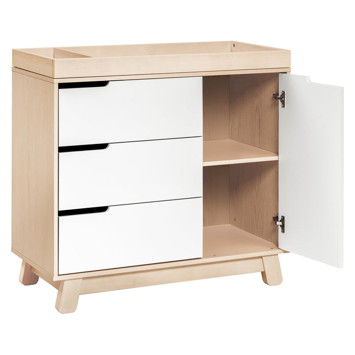 Babyletto Hudson 3-Drawer Changer Dresser with Removable Changing Tray - Nature Baby Outfitter