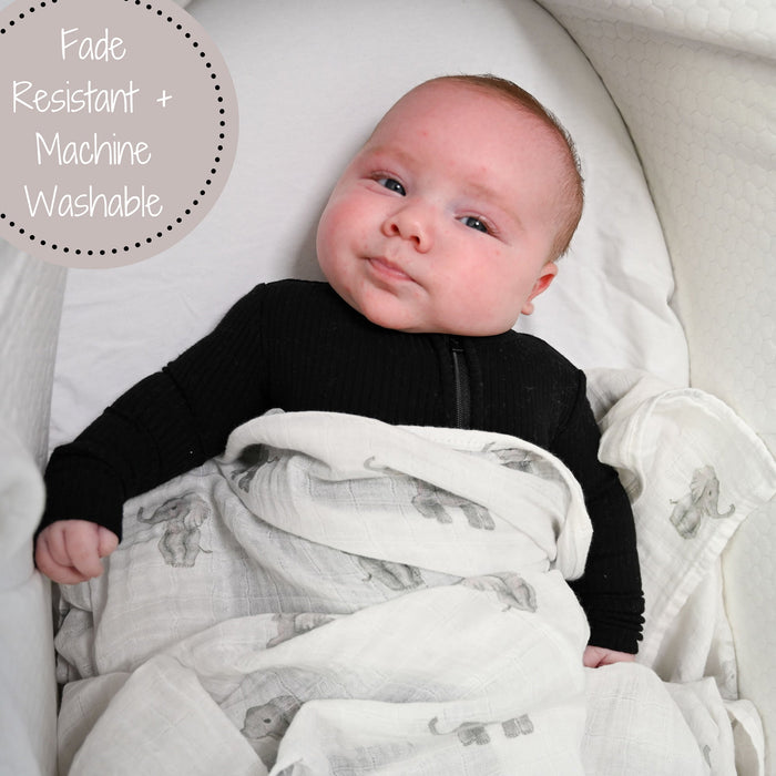 Elephantastic Swaddle Blanket