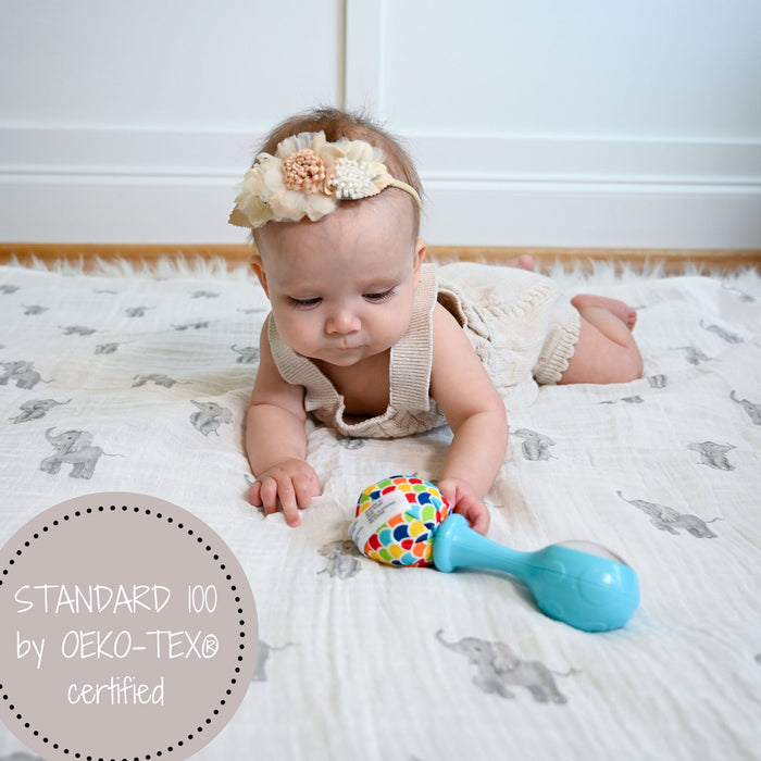Elephantastic Swaddle Blanket