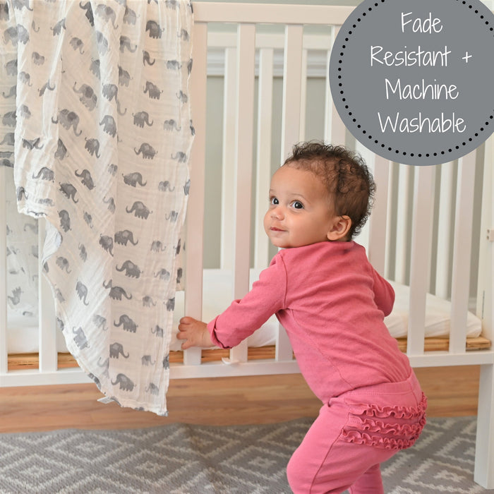 Elephant Swaddle Blanket