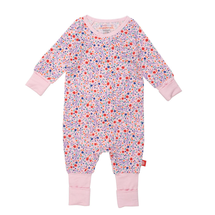 Elizabeth Forever Modal Magnetic Grow with Me Convertible Romper/Sleeper