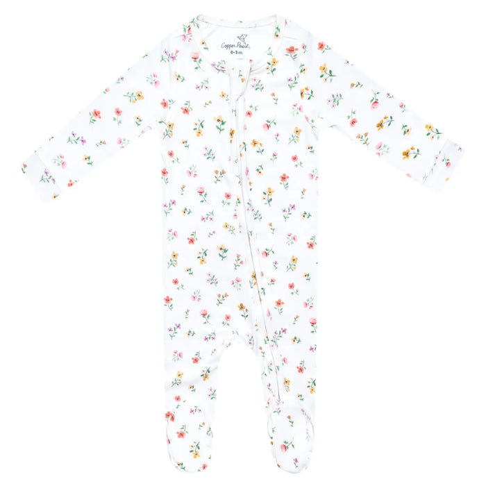 Eloise Zip Up Footie Pajamas
