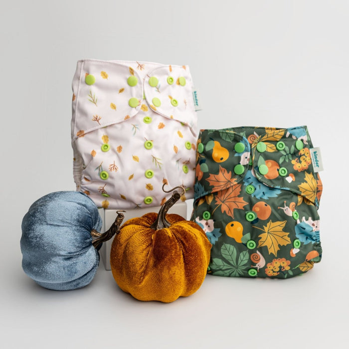 Animals and Insects: Essentials Pocket Cloth Diaper with Athletic Wicking Jersey, Grows with your Baby