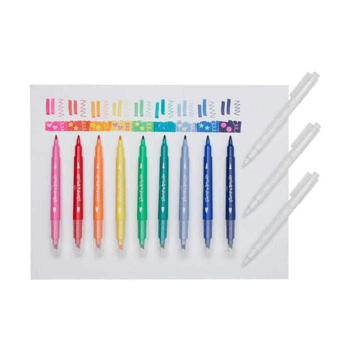 Stamp-A-Doodle Double Ended Markers - Set of 12