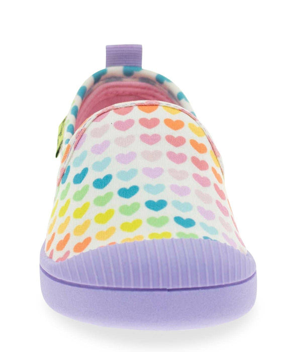 Kids Puddle Hearts Slip On - Cream: Cream