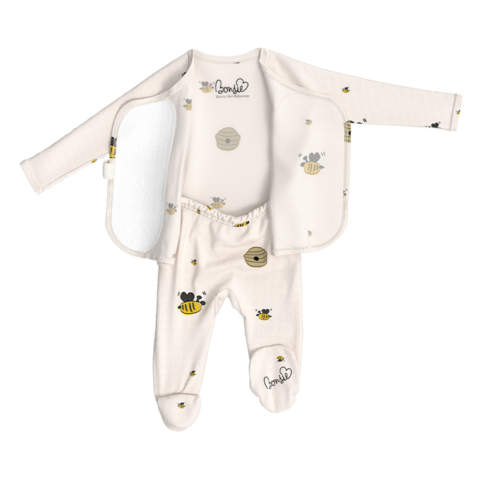 Bees & Honey Bamboo Footie Pajamas