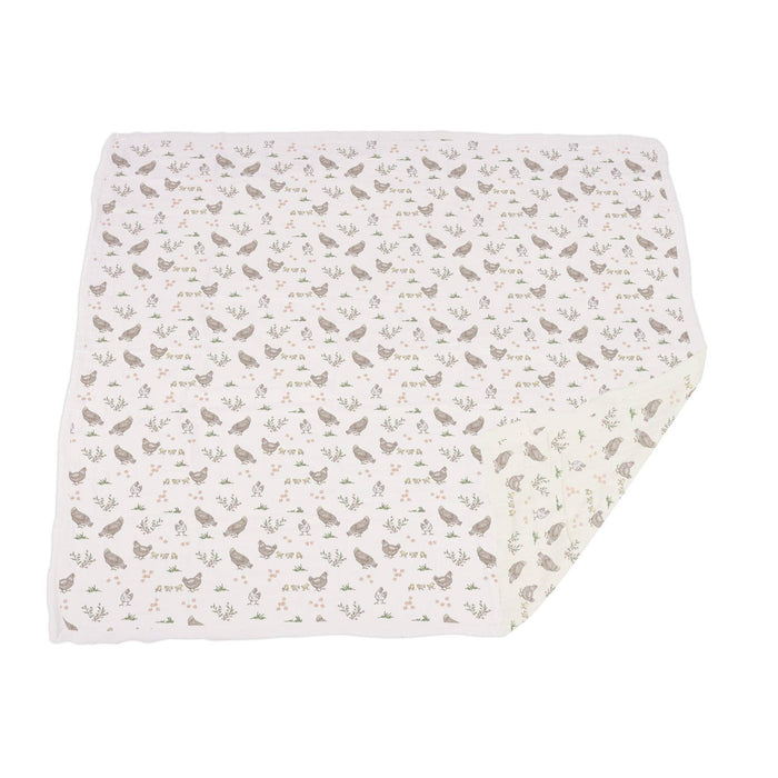 Farm Chickens Newcastle Blanket