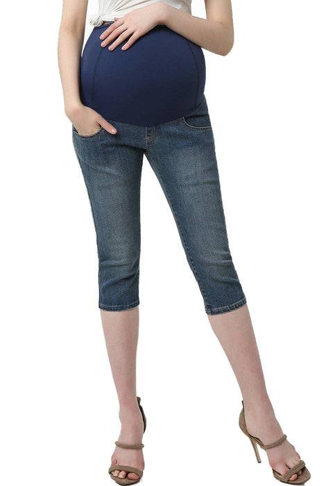 "Courtney" Capri Jeans Kimi + Kai Maternity