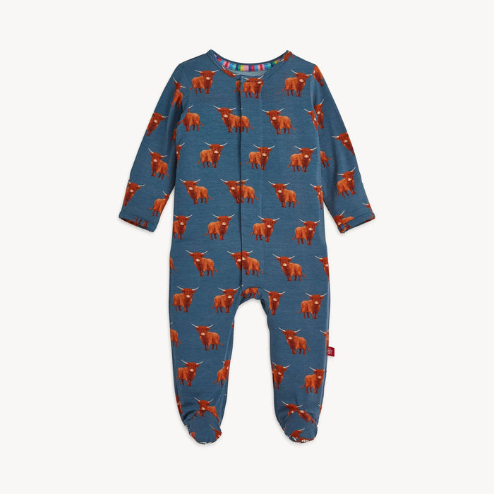 Word to your Herd Magnetic Footie Pajamas