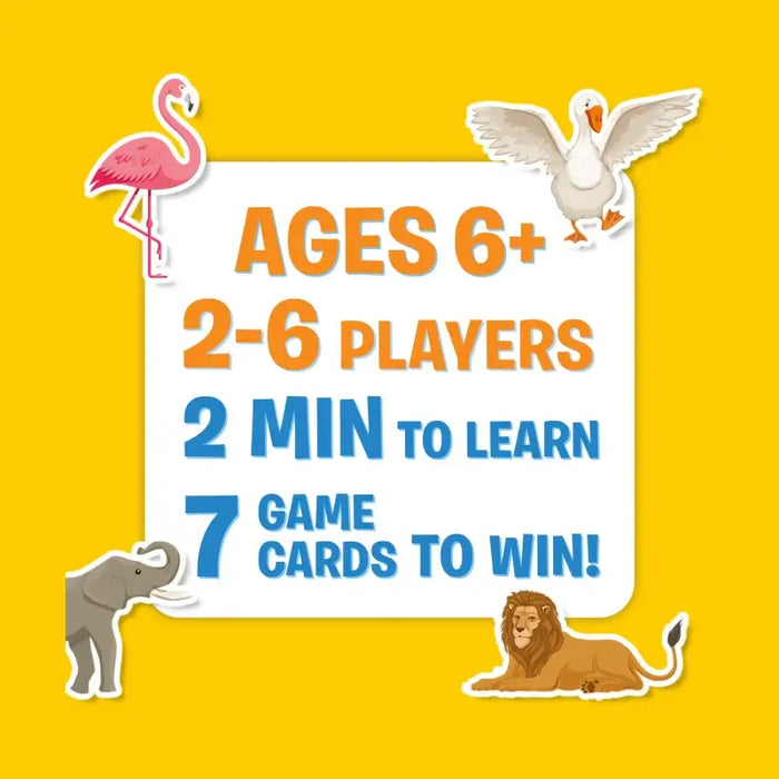 Guess in 10 World of Animals Card Game