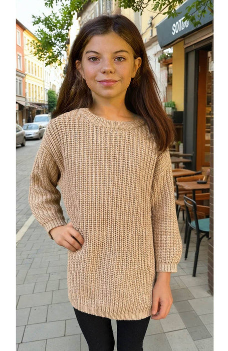Girls Chunky Sweater