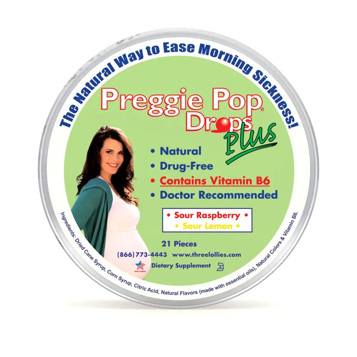 Organic Preggie Pop Drops Plus