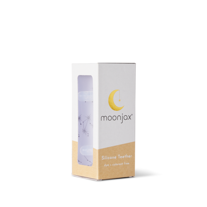 Moonjax® Baby Teether, Original Clear Silicone