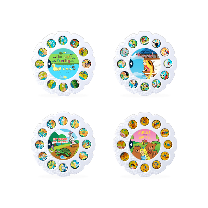 Fairy Tales 4-Story Starter Pack with Projector