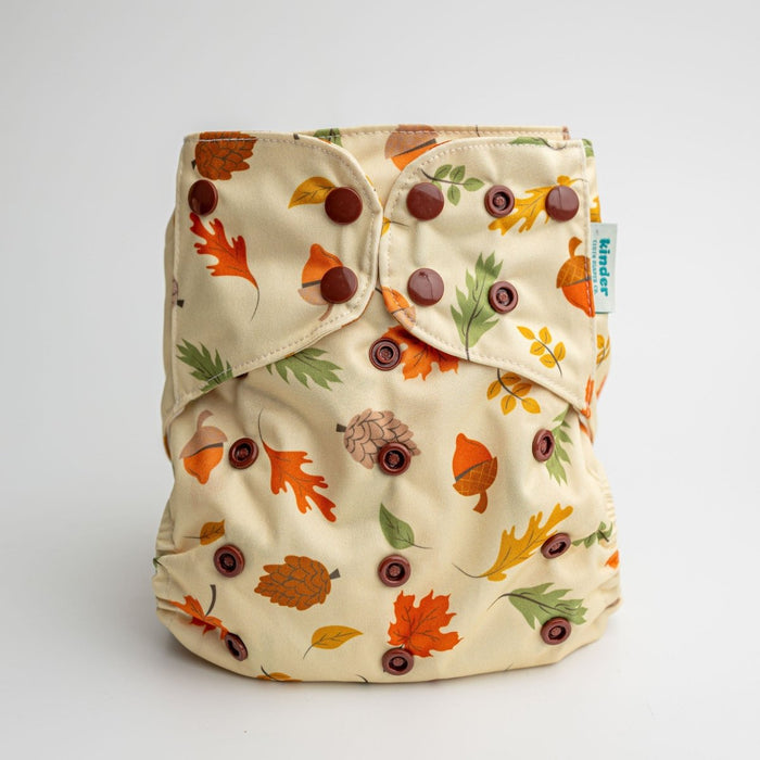 Nature: Essentials Pocket Cloth Diaper with Athletic Wicking Jersey, Grows with your Baby