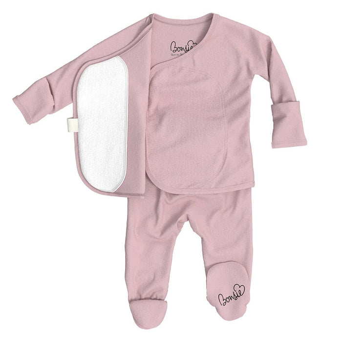 Peony Bamboo Footie Pajamas