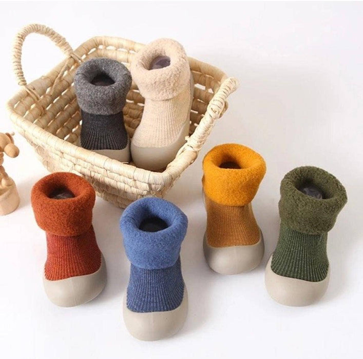 Cozy Sock Shoes for Kids- Warm Fall / Winter Shoes for Kids