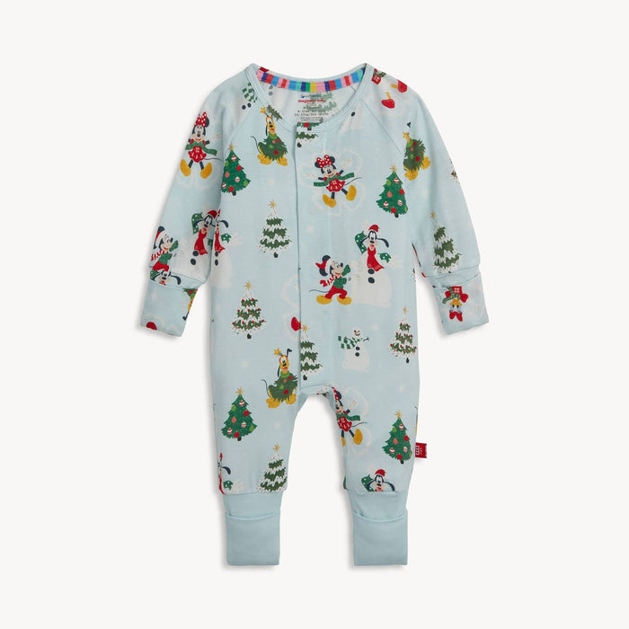 Mickey & Friends Snow Excited Modal Convertible Sleeper/Romper