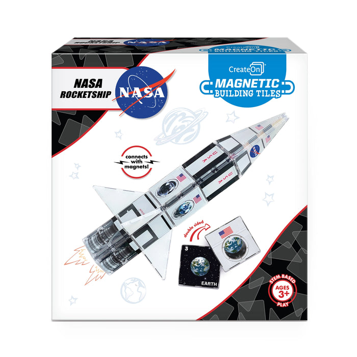 NASA Rocketship Crayola Magnetic Tiles