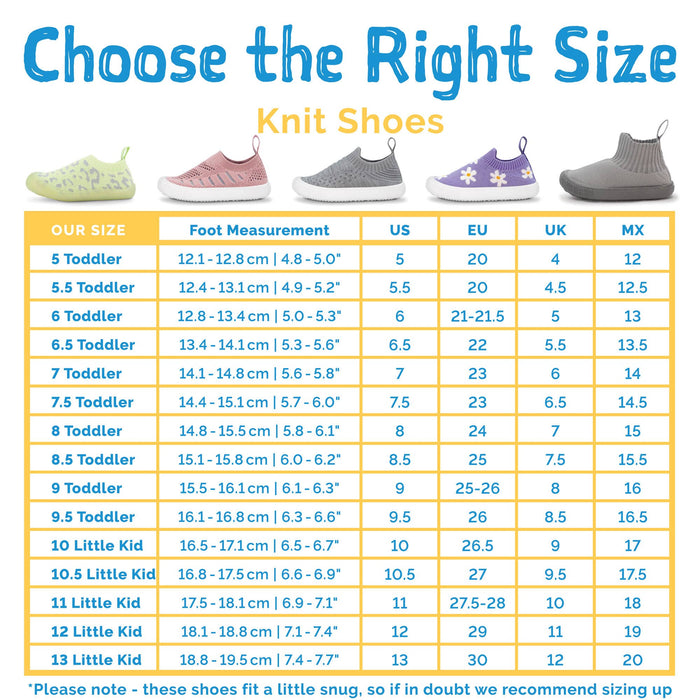 Black Kids Breeze Knit Shoe