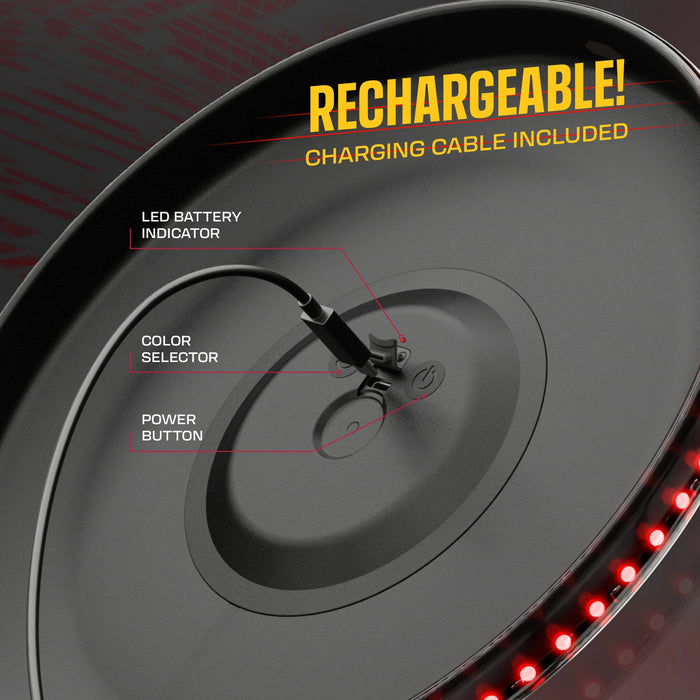 Rechargeable Light-Up Frisbee