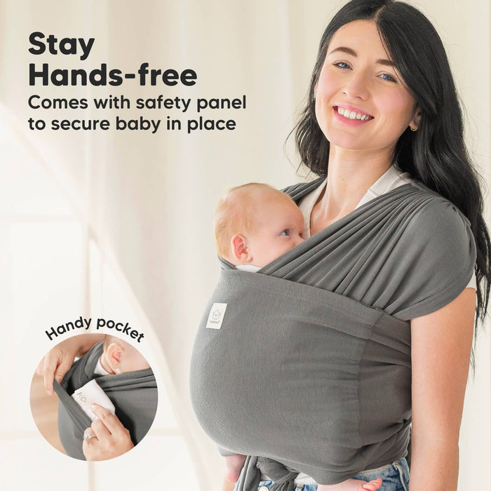 Graphite KeaBabies D-Lite Wrap Carrier - Nature Baby Outfitter
