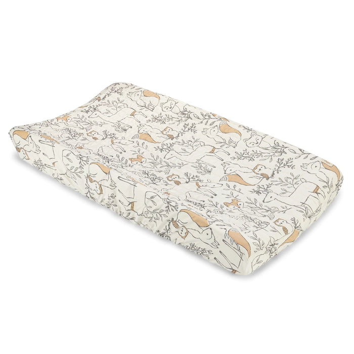 Woodland Ezra Quilted Changing Pad Cover