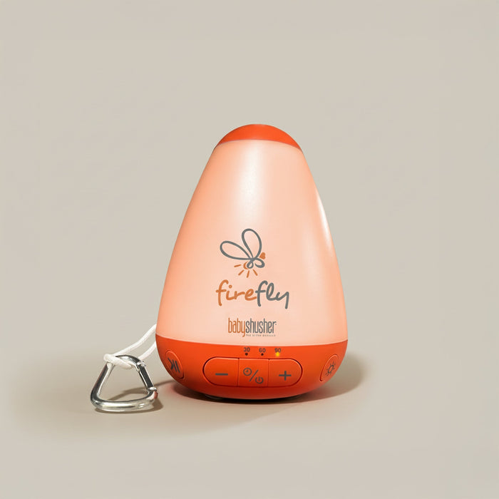 Shusher Firefly Sound Machine and Night Light - Nature Baby Outfitter