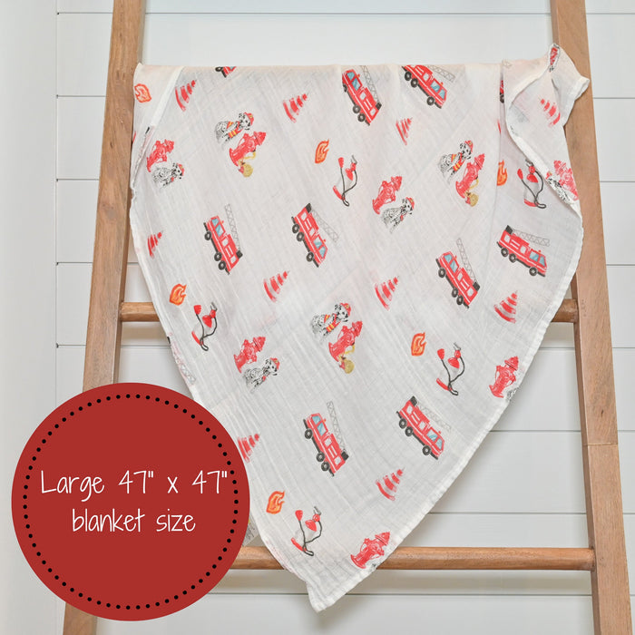 Firehouse Fido Swaddle Blanket