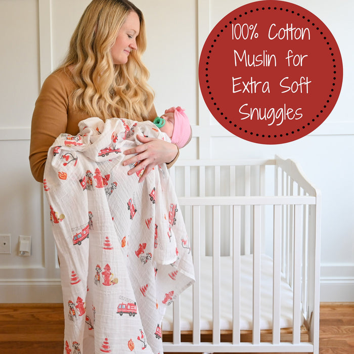 Firehouse Fido Swaddle Blanket