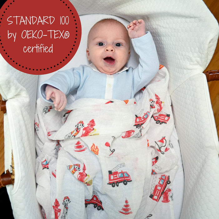 Firehouse Fido Swaddle Blanket