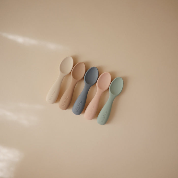 Silicone Toddler Starter Spoons - Nature Baby Outfitter