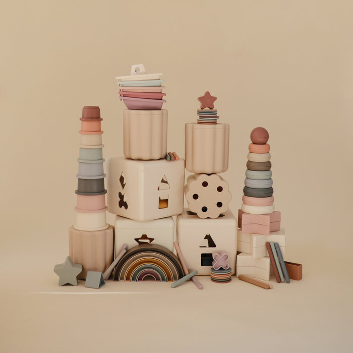 Rainbow Stacker Toy - Nature Baby Outfitter