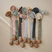 Linen Pacifier Clip 2-Pack - Nature Baby Outfitter