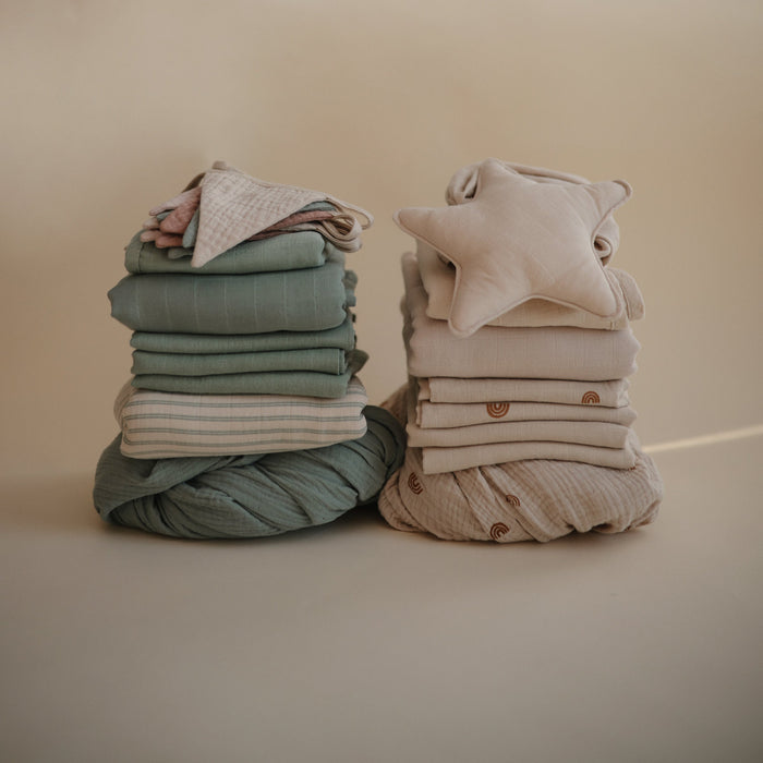 Organic Cotton Muslin Cloths 3-Pack - Nature Baby Outfitter