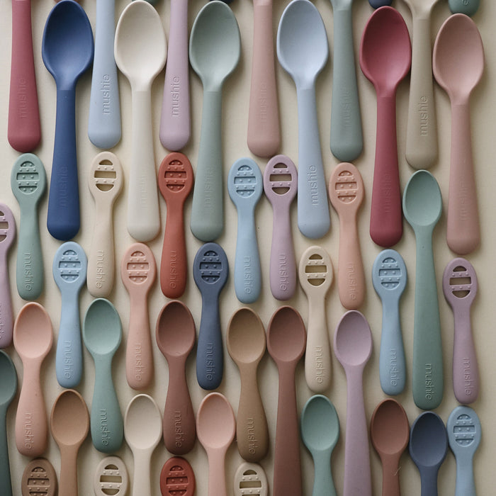 Silicone Toddler Starter Spoons - Nature Baby Outfitter