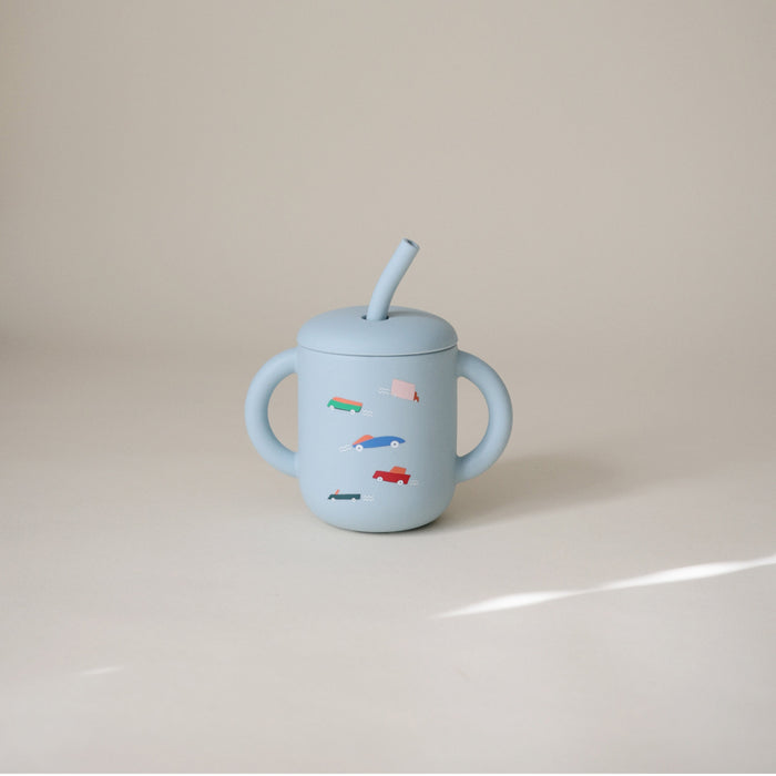 Silicone Training Cup + Straw - Nature Baby Outfitter