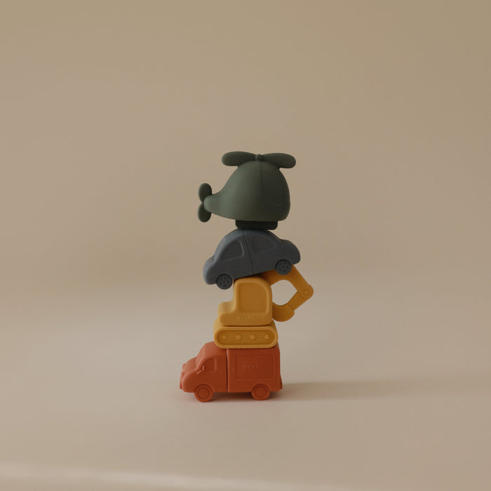 Vehicles Mold Free Bath Play Set - Nature Baby Outfitter