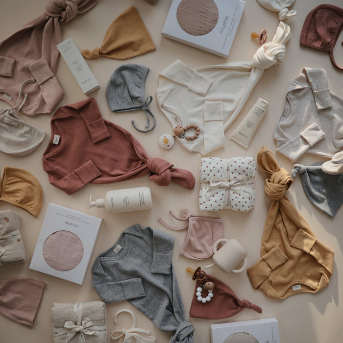 Ribbed Baby Bonnet - Nature Baby Outfitter