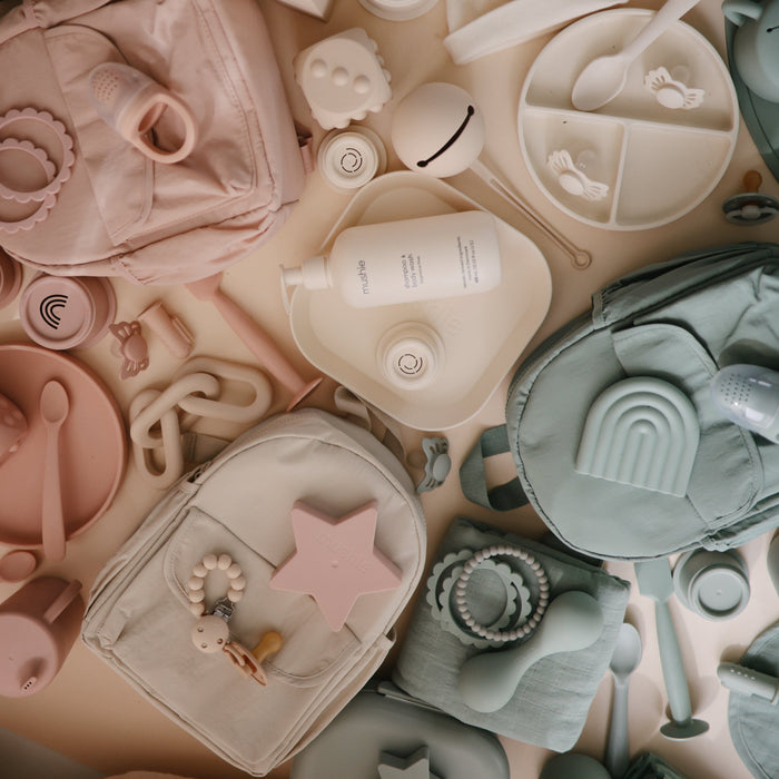 FRIGG Lucky Symmetrical Silicone Pacifier 2-Pack (6-18 Months) - Nature Baby Outfitter