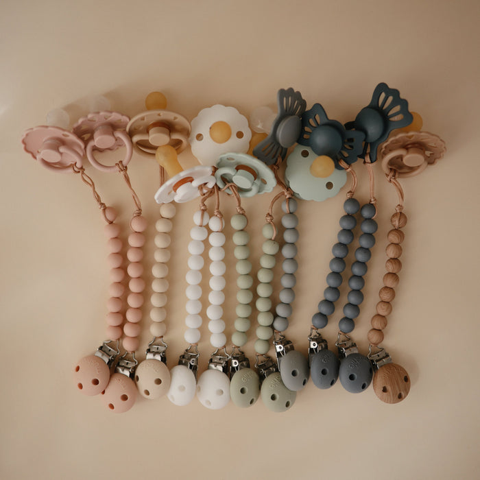 Silicone Pacifier Clip | Hera - Nature Baby Outfitter