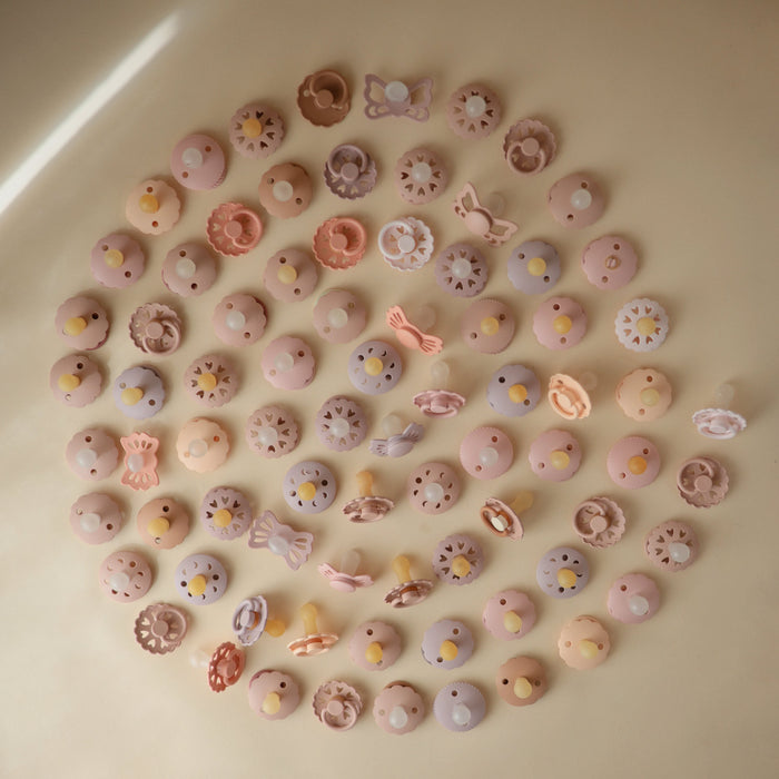 FRIGG Lucky Symmetrical Silicone Pacifier 2-Pack (6-18 Months) - Nature Baby Outfitter