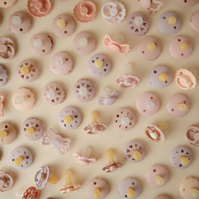 FRIGG Lucky Symmetrical Silicone Pacifier 2-Pack (6-18 Months) - Nature Baby Outfitter