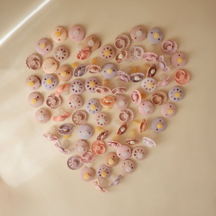 FRIGG Lucky Symmetrical Silicone Pacifier 2-Pack (6-18 Months) - Nature Baby Outfitter