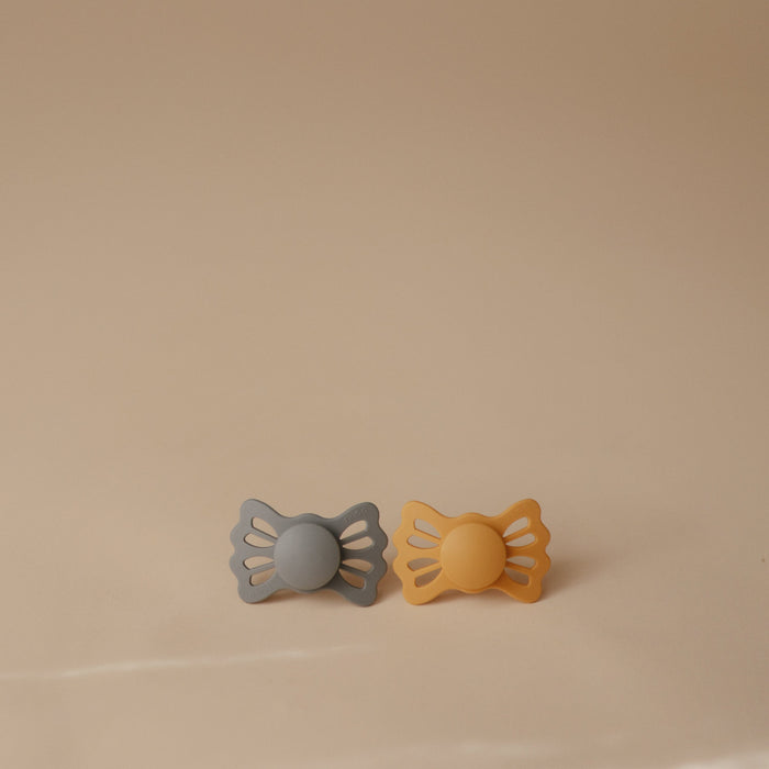 FRIGG Lucky Symmetrical Silicone Pacifier 2-Pack (6-18 Months) - Nature Baby Outfitter