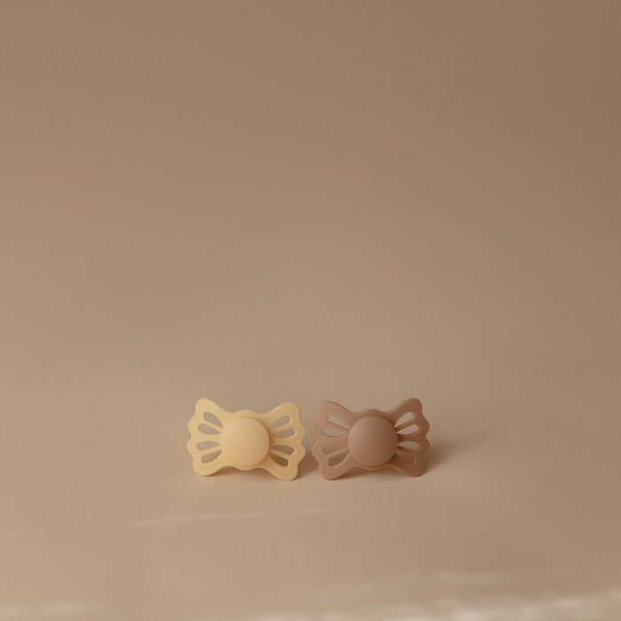 FRIGG Lucky Symmetrical Silicone Pacifier 2-Pack (6-18 Months) - Nature Baby Outfitter
