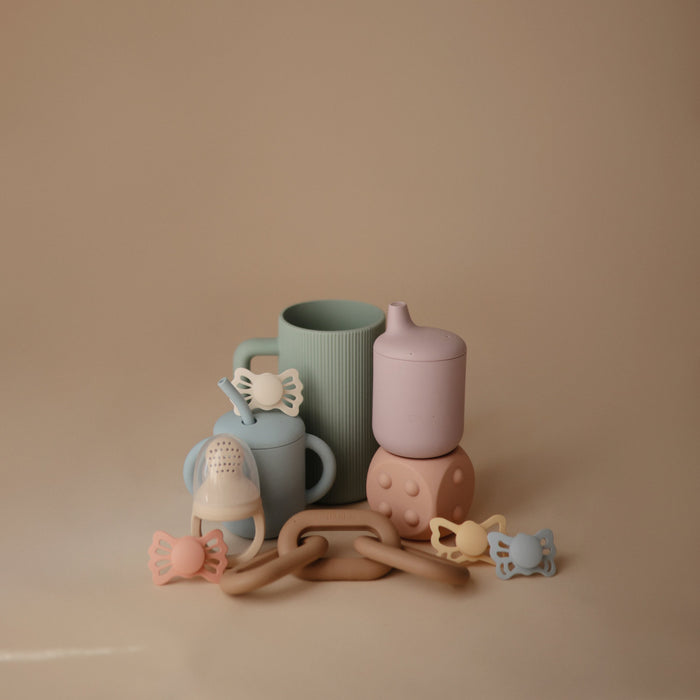 FRIGG Lucky Symmetrical Silicone Pacifier 2-Pack (6-18 Months) - Nature Baby Outfitter