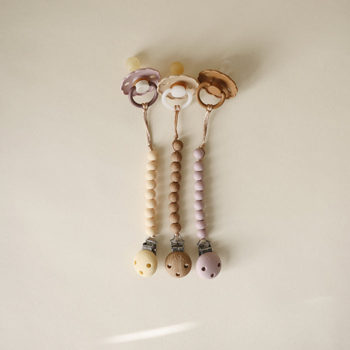Silicone Pacifier Clip | Hera - Nature Baby Outfitter