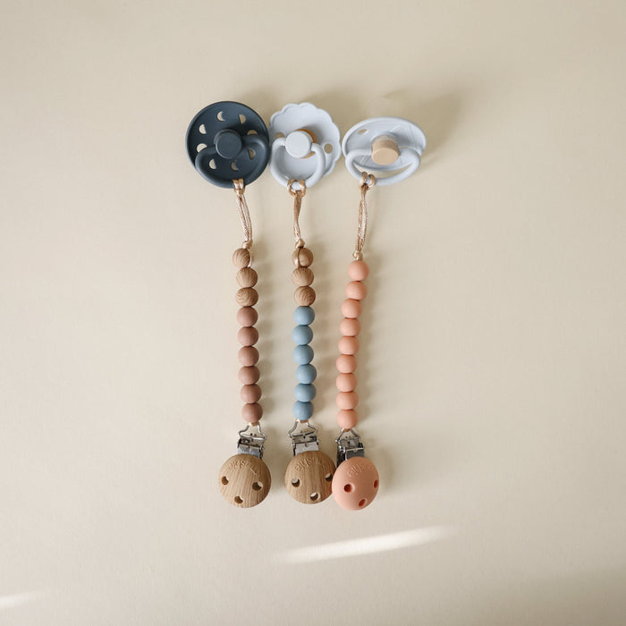 Silicone Pacifier Clip | Eva - Nature Baby Outfitter