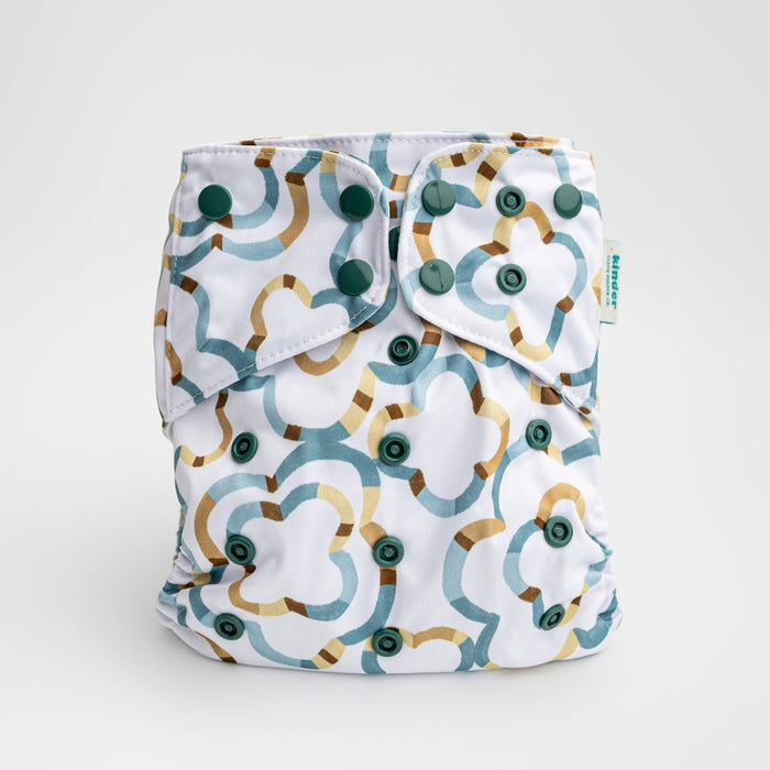 Abstract: Essentials Pocket Cloth Diaper with Athletic Wicking Jersey, Grows with your Baby